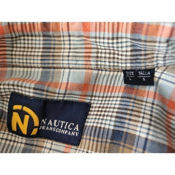 Nautica L Plaid Buttondown - Picture 4 of 4